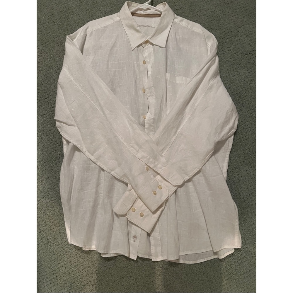 Pure Linen Long-Sleeved Shirt
